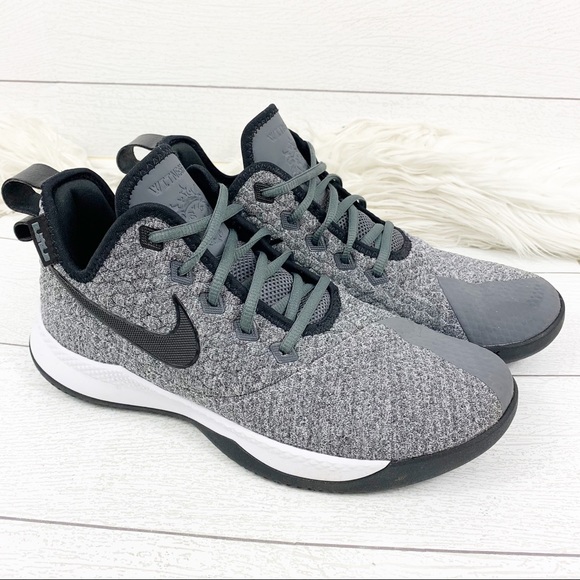Nike Other - Nike Lebron Witness lll Sneakers Gray Black White